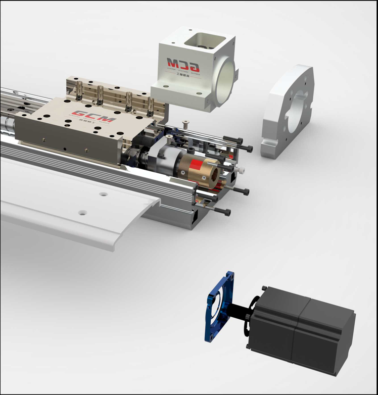 CGM linear axis spindle mechanical module